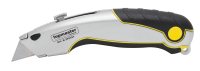 Trapezoid Utility Knife W/ 4 Spare Blades
