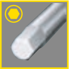9Pcs/Chei imbus Hex. Cr-V 1.5-10mm.