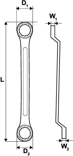 Ключ лула Fully Polished 